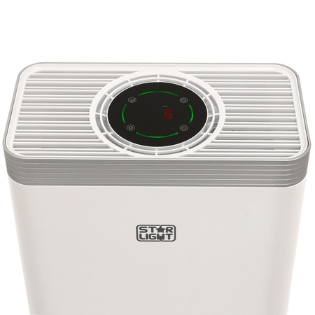 Purificator de aer Star-Light APH-2125W, 210 m3/h, 5 niveluri de filtrare, Indicator calitate aer, Timer, Mod Auto, Alb