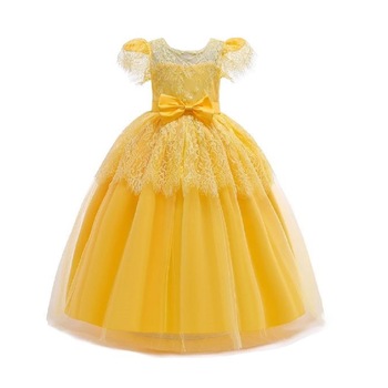 Rochie galbena Printesa Rochie galbena Printesa