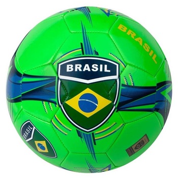 Minge de fotbal LiveUp, №5, Brazilia, 22,6cm, Verde Minge de fotbal LiveUp, №5, Brazilia, 22,6cm, Verde