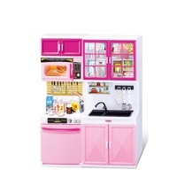 Mini bucatarie moderna si electronica pentru papusi si copii 2 corpuri