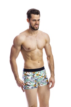 Boxeri pentru barbati BB115, multicolor52 , Uniconf, M Boxeri pentru barbati BB115, multicolor52 , Uniconf, M