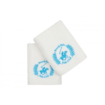 Set 2 prosoape 70x140cm bumbac 100%, Beverly Hills Polo Club, 402 - Cream v02 Set 2 prosoape 70x140cm bumbac 100%, Beverly Hills Polo Club, 402 - Cream v02