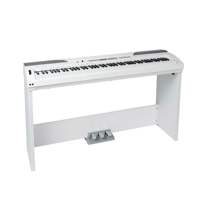 Digitális zongorakészlet Medeli SP4000WH+ST430 fehér, 88 nehéz billentyű, USB, állvány