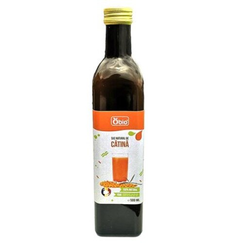 Suc de catina 100% natural, 500ml, Obio