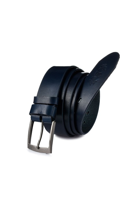 Beltimore Oversize E08 valódi bőr öv, kék