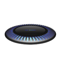 Incarcator Wireless LUMAUDiO® UFO, Fast Charge 10W, Universala, Protectie Supraincalzire, Negru