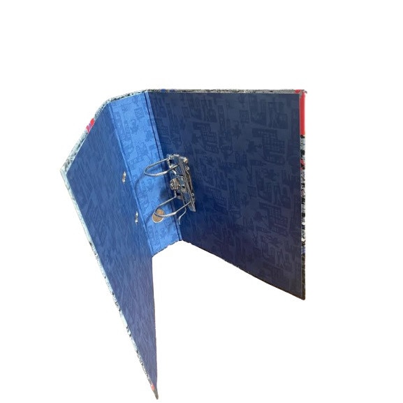 Biblioraft A4 Vision, 8cm, cu Spider-man, albastru