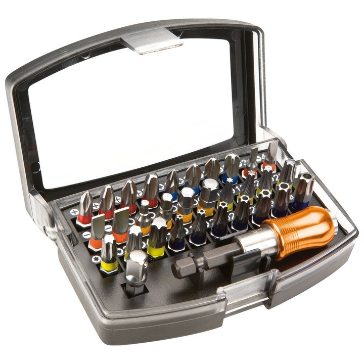 Csavarhúzó bitkészlet 32db