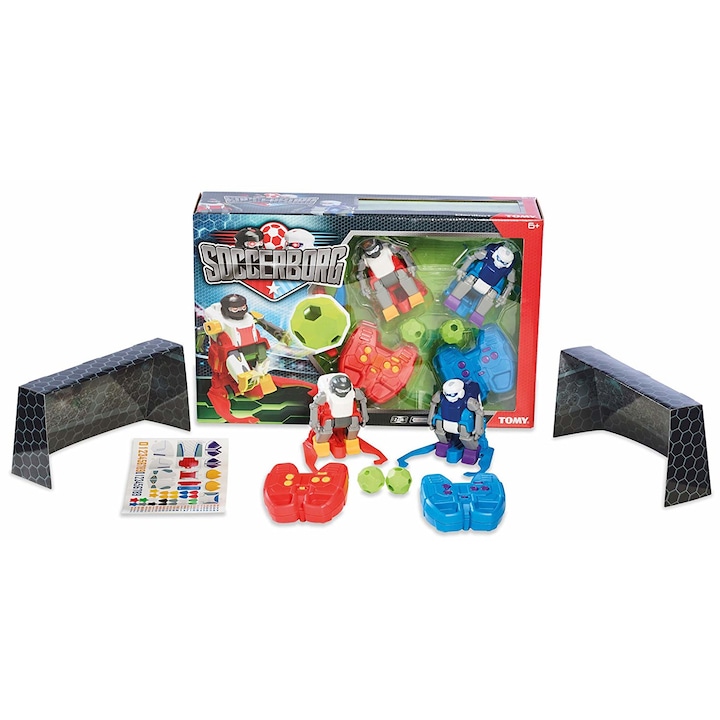 Игрален комплект Tomy Футбол с роботи, с дистанционно управление
