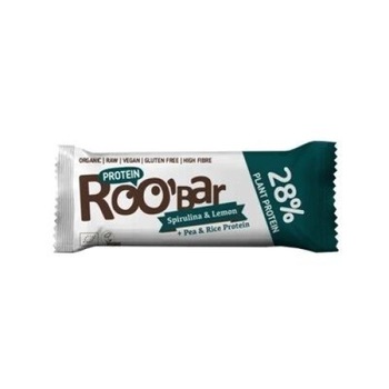 Baton proteic spirulina lamaie raw eco 40g, Roobar Baton proteic spirulina lamaie raw eco 40g, Roobar