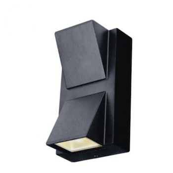 Aplica led exterior , putere 10w , culoare neagra ,2X5w , culoare lumina rece Aplica led exterior , putere 10w , culoare neagra ,2X5w , culoare lumina rece