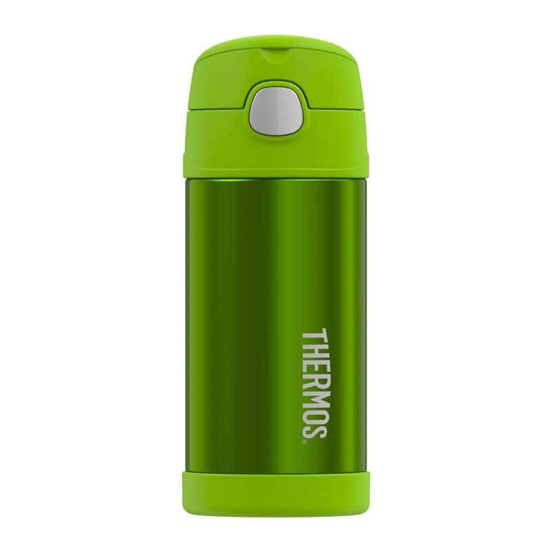 Termos cu pai pentru copii, Thermos, otel inoxidabil, 355 ml, Lime