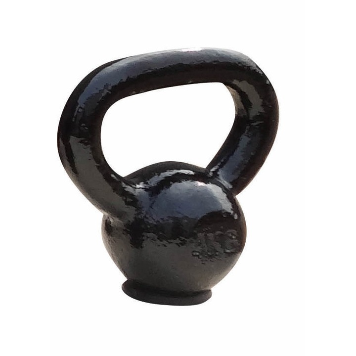 Gantera Kettlebell Toorx, 12 Kg, Negru