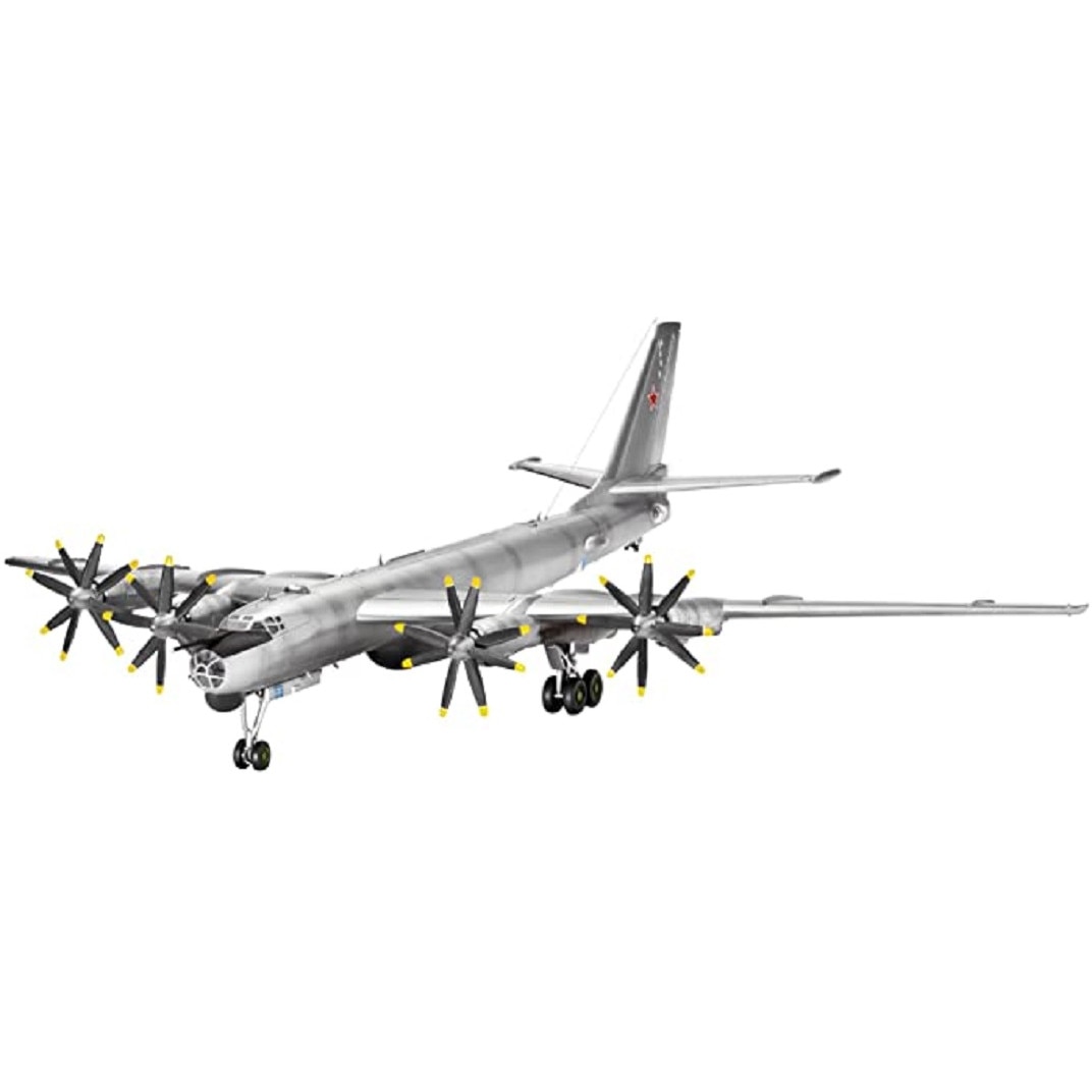 Macheta aeromodele Trumpeter Tupolev Russian Bomber TU-142MR 