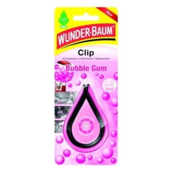 Wunder-Baum Clip Bubble Gum autós légfrissítő