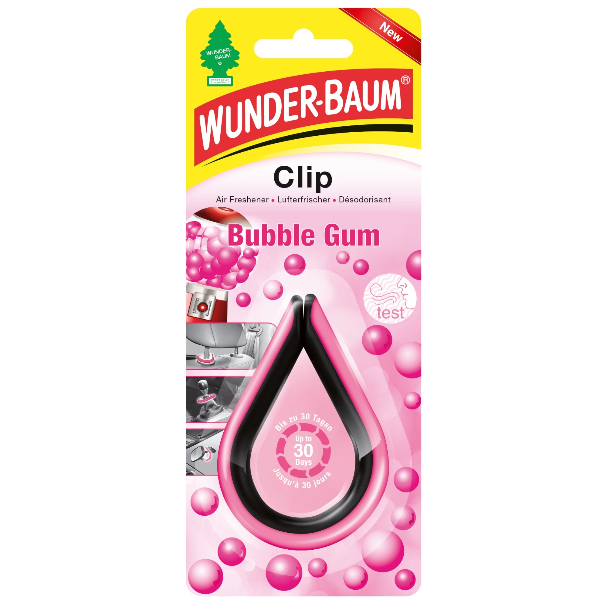 Odorizant Wunder-Baum Clip Black Ice 78944 