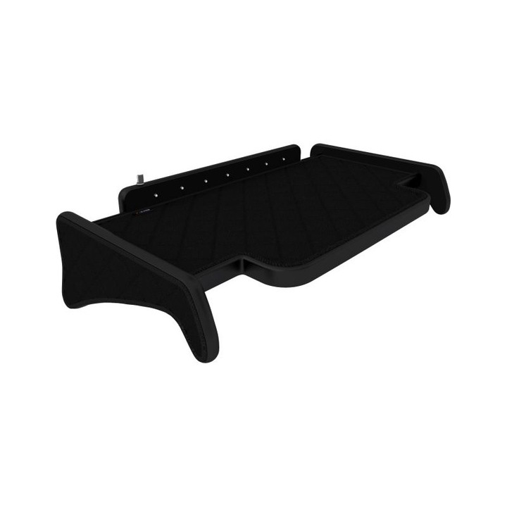 Műszerfal asztal, F-CORE, leddel, MAN TGA-hoz, XXL fülke, 2000+, Fekete