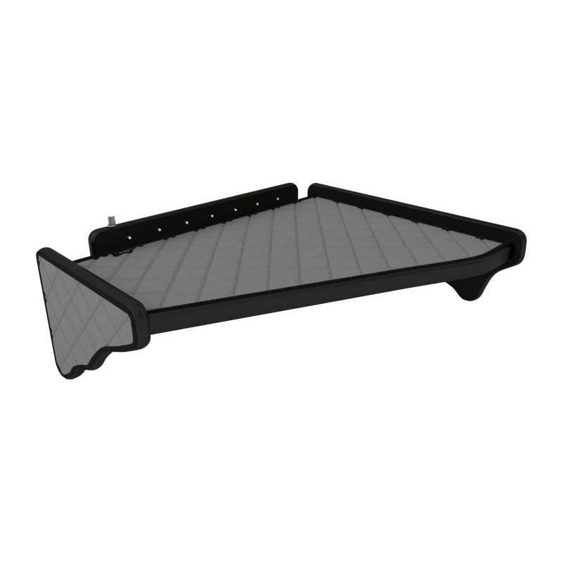 Masa bord, F-CORE, cu led, versiunea joasa, pentru SCANIA L,P,G,R,S, P,G,R,T, 2004+, Gri