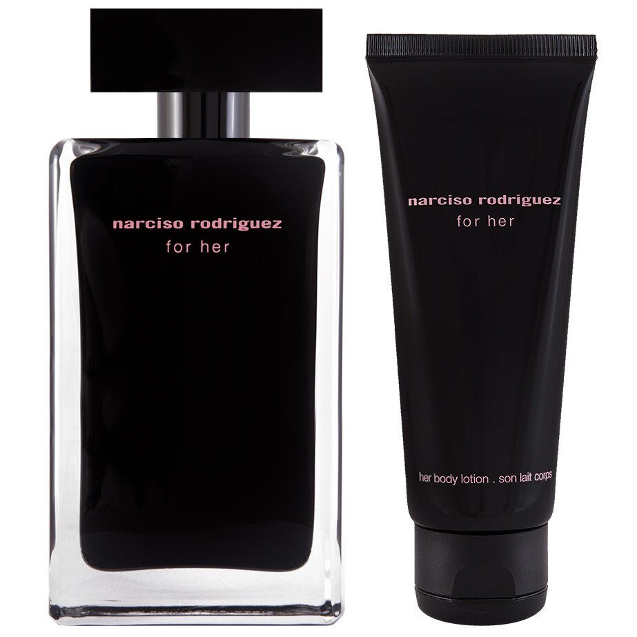 Set Narciso Rodriguez for Her, Femei: Apa de toaleta 100ml + Lotiune de Corp 75ml