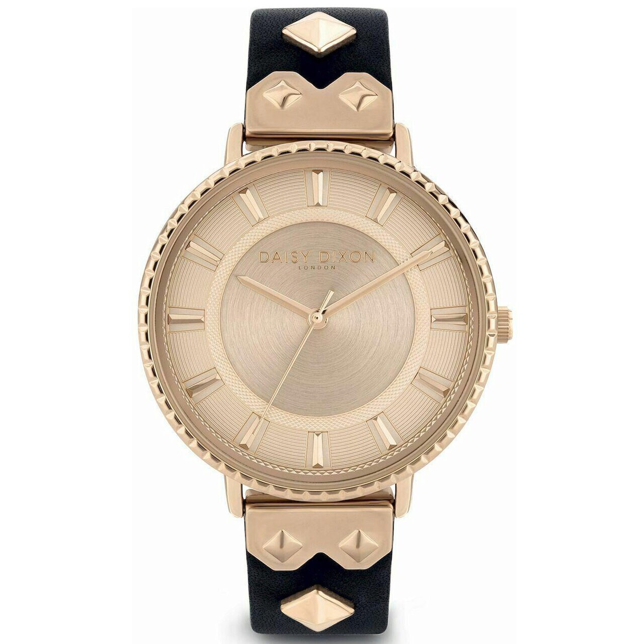 Ceas de dama Daisy Dixon DD107BRG Kendall, 38mm, 3ATM-Set cu clutch, Auriu