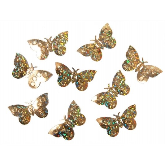 Confeti fluturi, Auriu