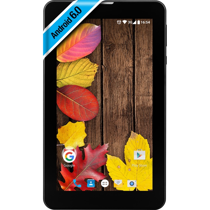 Tableta Vonino Pluri M7, 7", Quad Core 1.3 Ghz, 1GB RAM, 8GB, 3G, Black