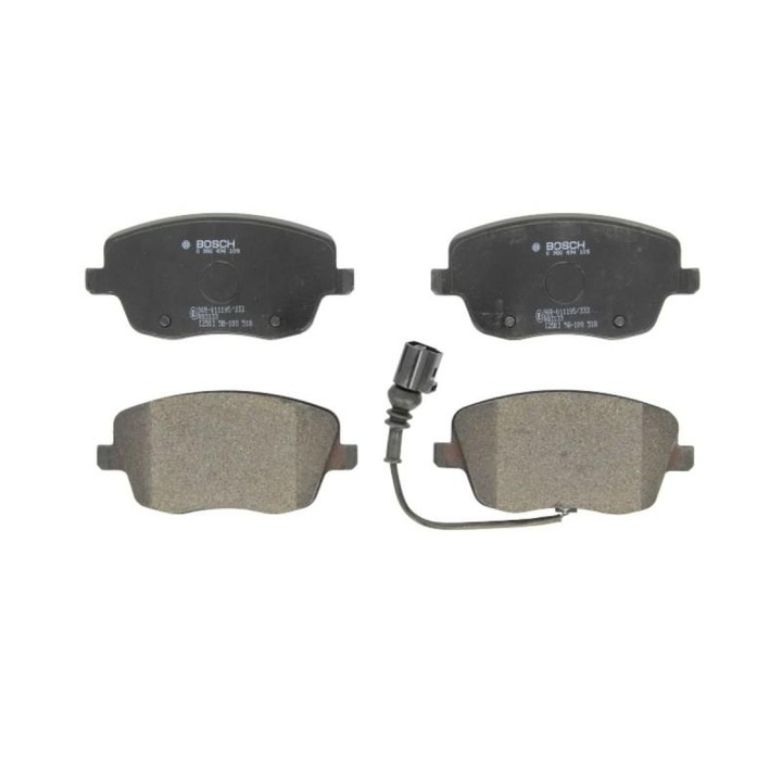 Fékbetét készlet, tárcsafék Skoda Roomster 2006-2015 5J 0 986 494 105