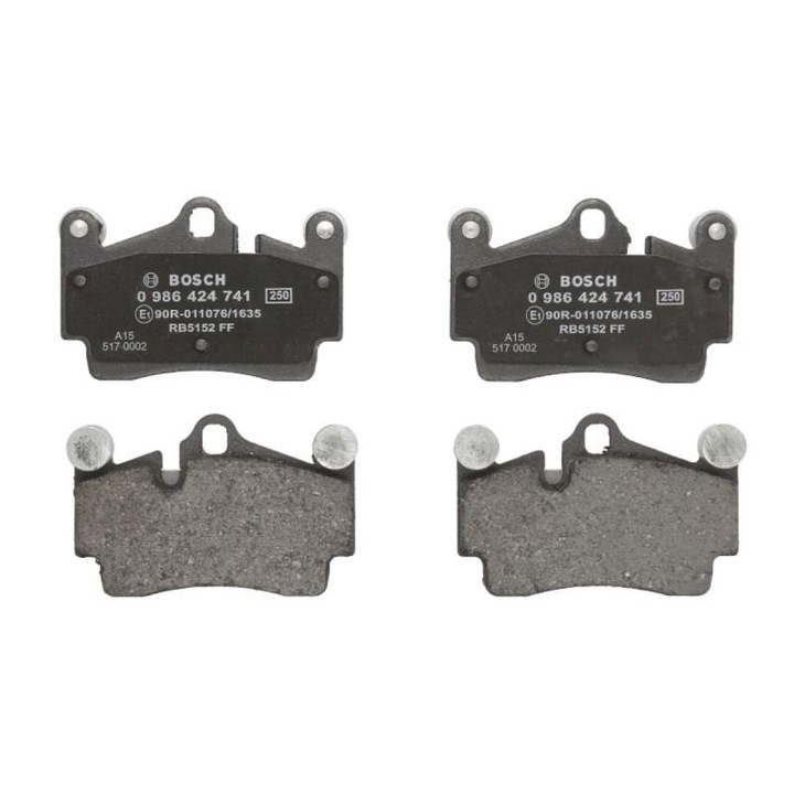 Fékbetét készlet, tárcsafék Porsche Cayenne 2002-2010 9PA 0 986 424 741