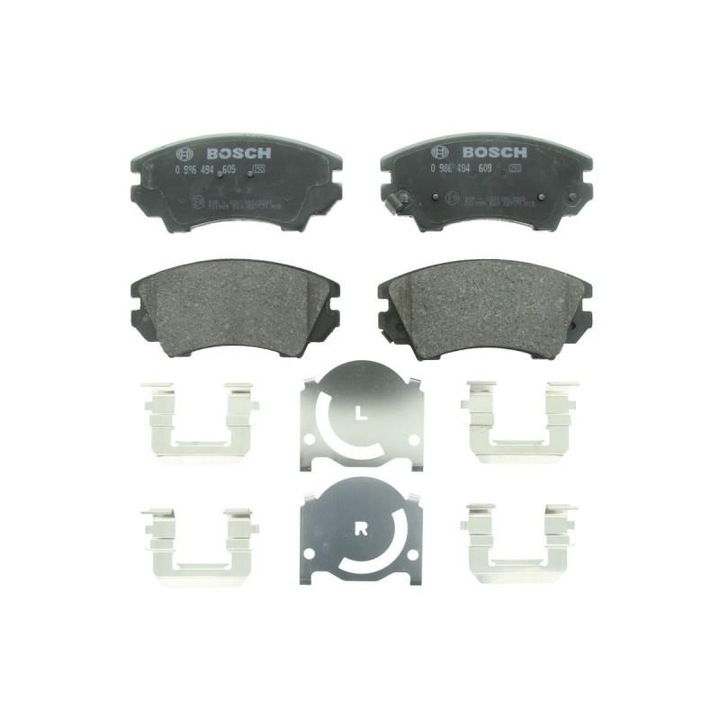 Комплект спирачни накладки, дискови спирачки Opel CASCADA 2013-> W13 0 986 494 609