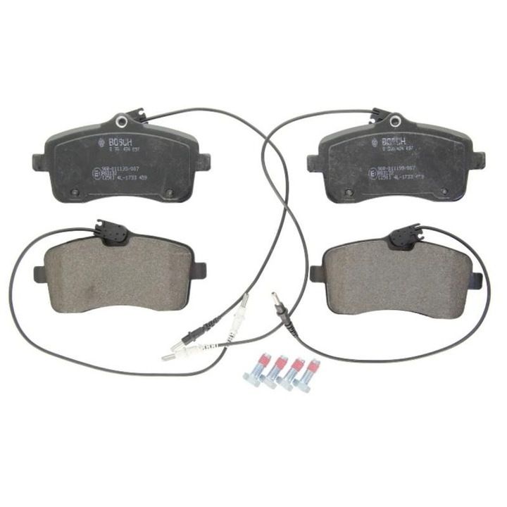 Fékbetét készlet, tárcsafék Peugeot 407 2004-> 6D, 6C, 6E 0 986 494 097