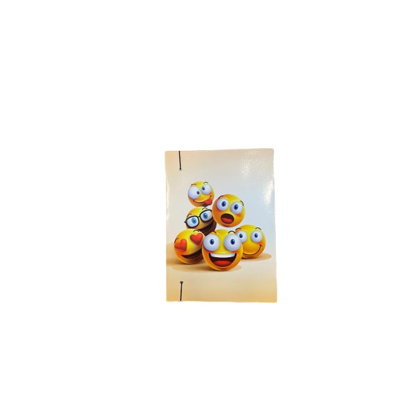 Mapa A4 Vision, din carton plastifiat, cu emoji