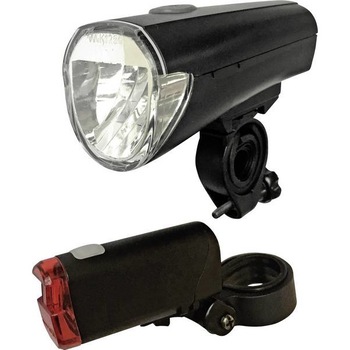 Set lumini bicicleta Arcas include 4 AA si 2 AAA baterii alcaline Set lumini bicicleta Arcas include 4 AA si 2 AAA baterii alcaline