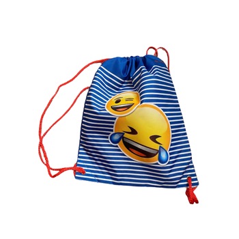 Sac sport Vision, cu emoji, multicolor Sac sport Vision, cu emoji, multicolor