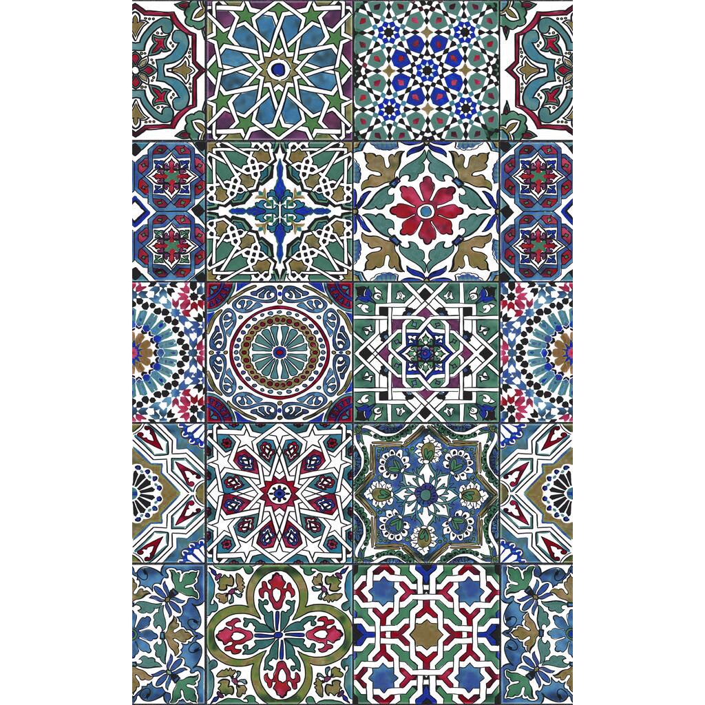 Folie decorativa autoadeziva pentru mobilier, D-c-Fix, Multicolor E129, 67,5 cm x 150 cm