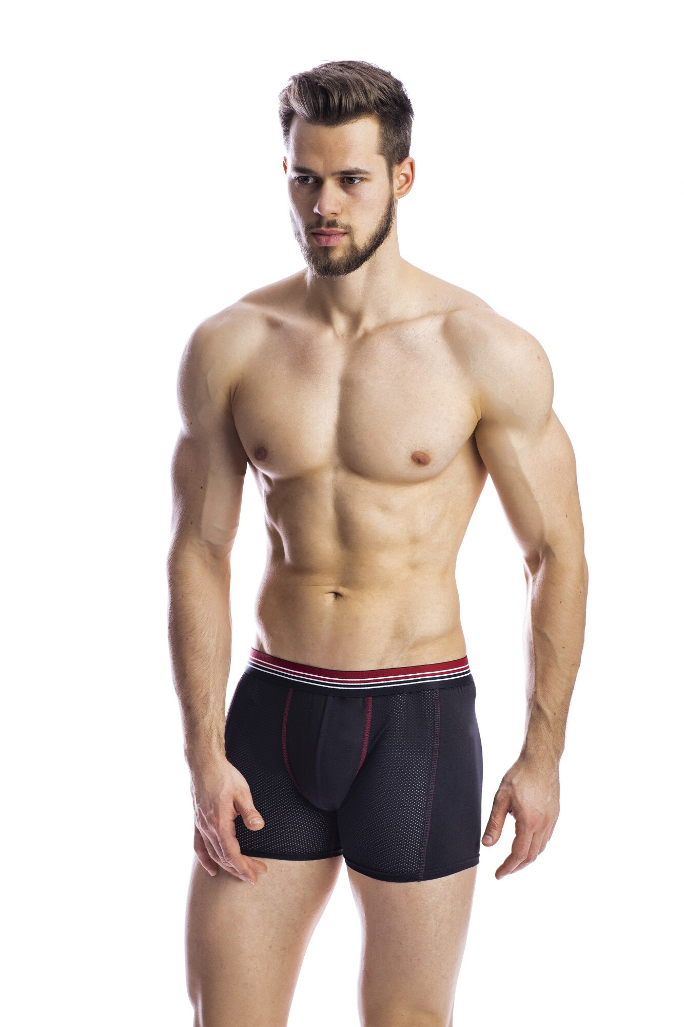 Boxeri negri BB22, Negru, L