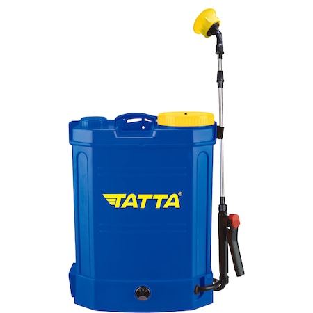 Pompa electrica de stropit cu presiune pe acumulator Tatta TP-1201A, acumulator 12V 8Ah, rezervor tip rucsac 12 L,incarcator 1 A
