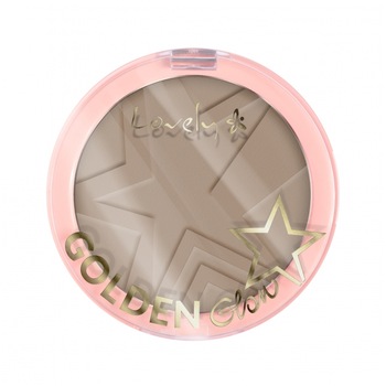 Pudra compacta Lovely Golden Glow New Edition 03, 10 g Pudra compacta Lovely Golden Glow New Edition 03, 10 g