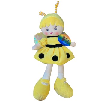 Papusa de plus, Ada Albinuta, 42 cm, care canta in limba romana Papusa de plus, Ada Albinuta, 42 cm, care canta in limba romana