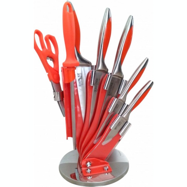 Set cutite colorate cu suport MN 112