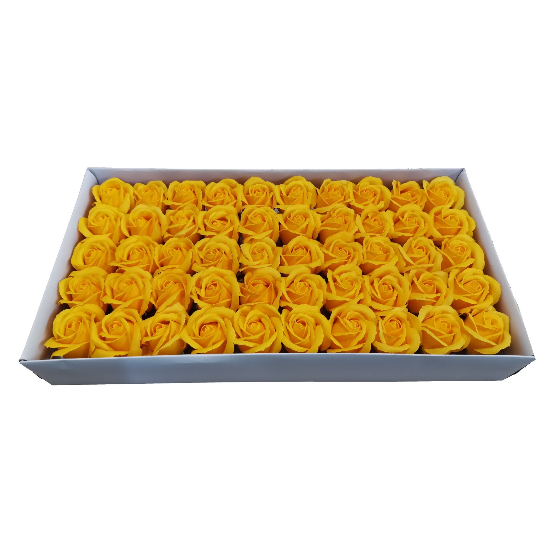 Set 50 trandafiri de sapun, ClauM, portocaliu 52