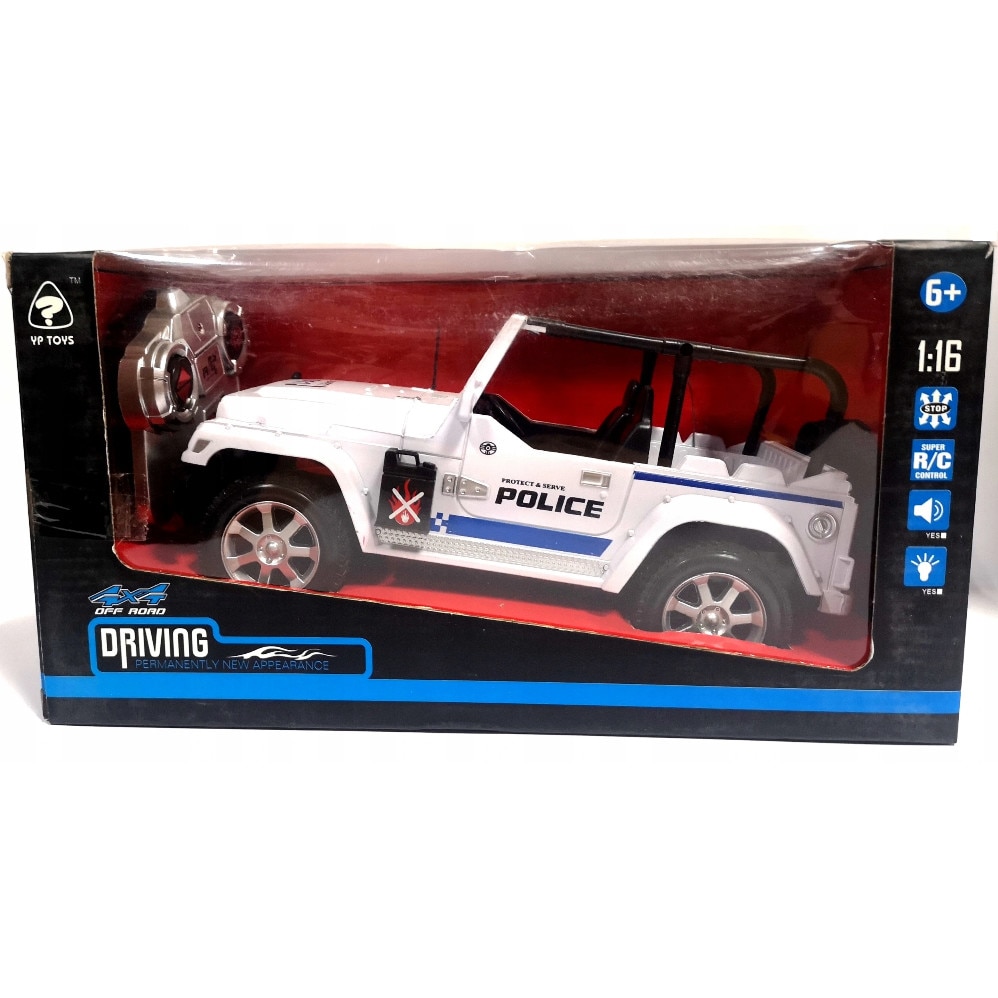 Masina, Politia cu jeep-uri controlate de la distanta