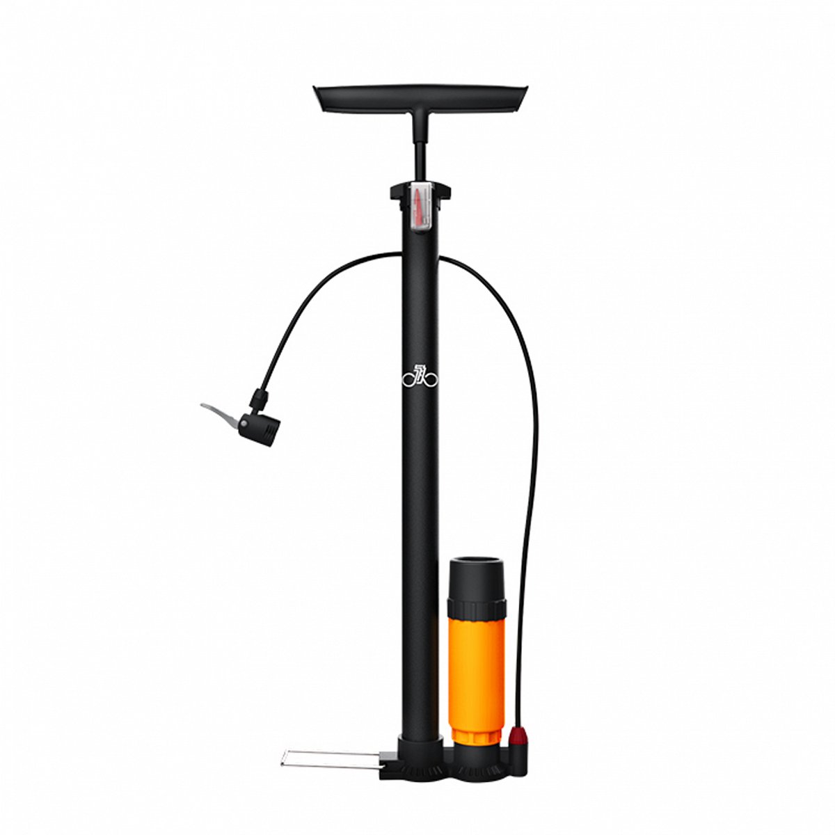 Pompa manuala de aer cu manometru Forever