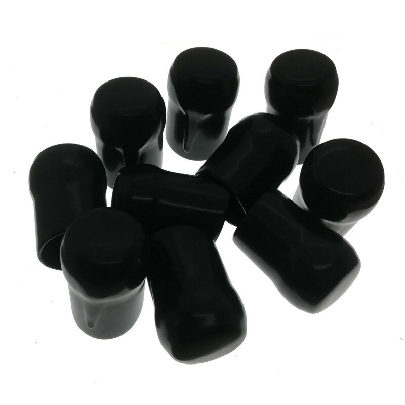 Set 10 capisoane silicon negre