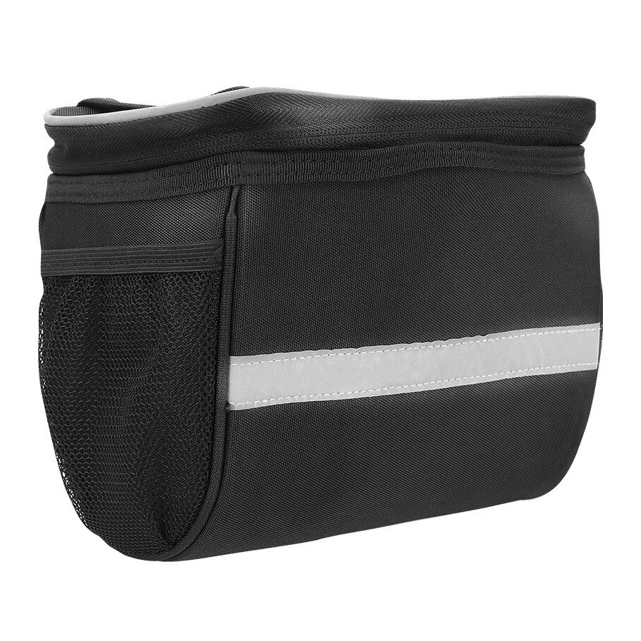 Geanta ciclism cu prindere pe ghidon si suport mobil Forever