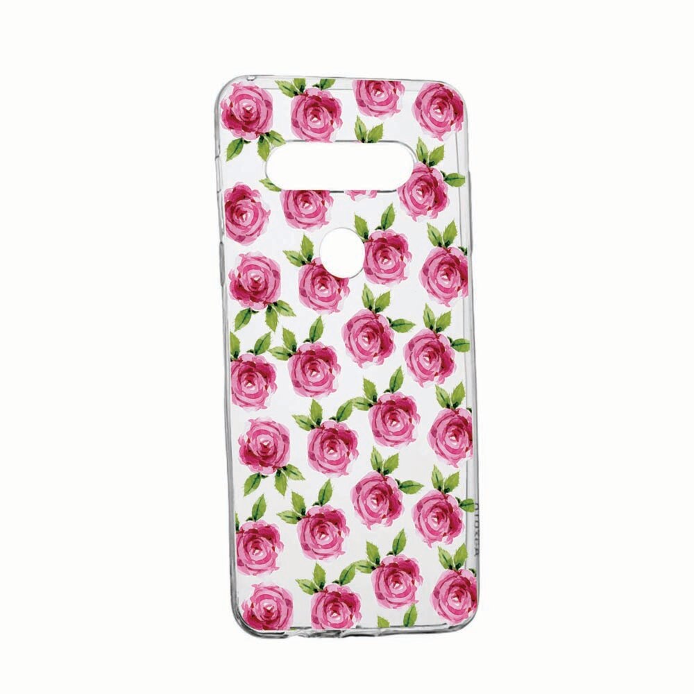 Husa pentru LG K61, Rose, rezistenta la uzura, anti-alunecare, 107