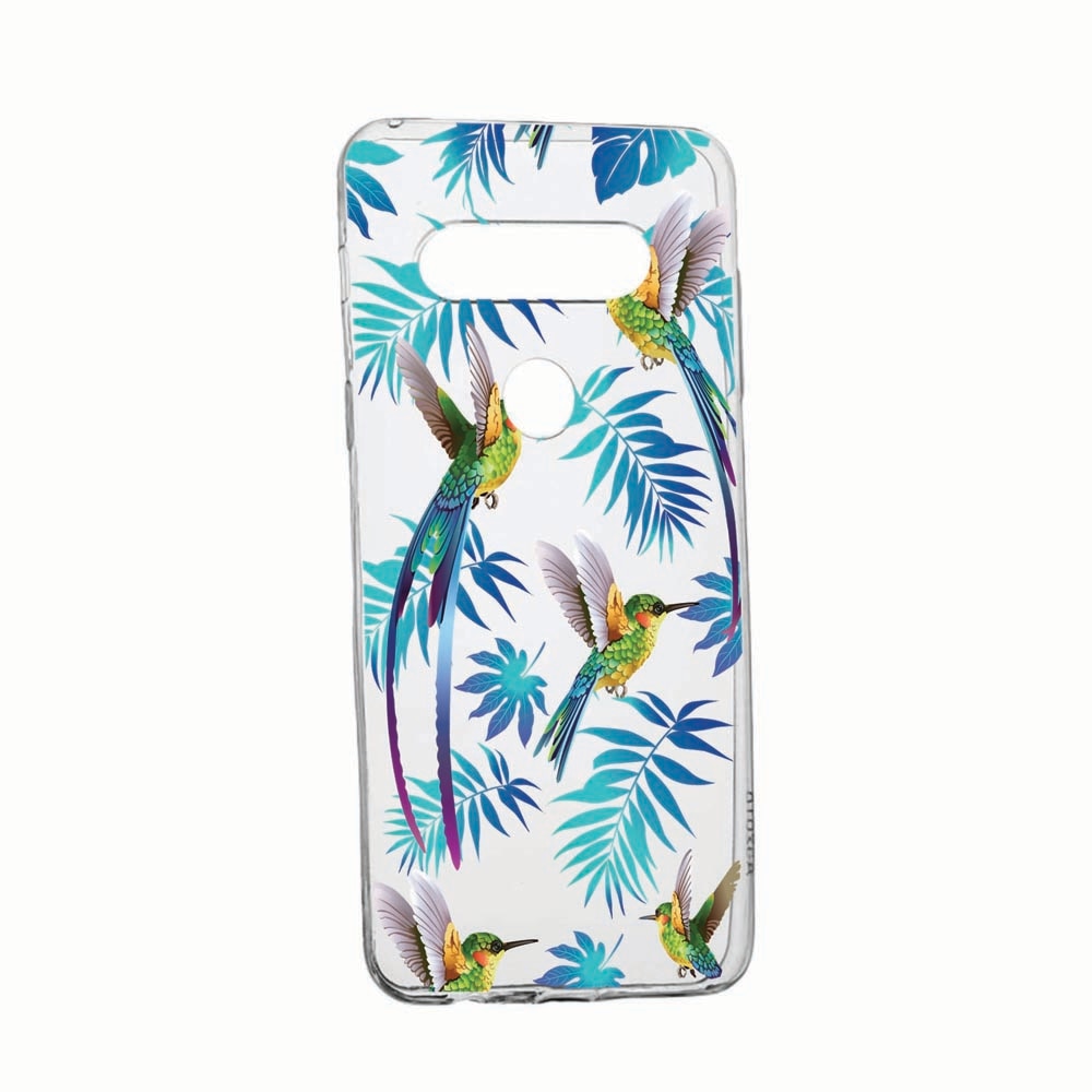 Husa pentru LG K61, rezistenta la uzura, anti-alunecare, Tropical, 186