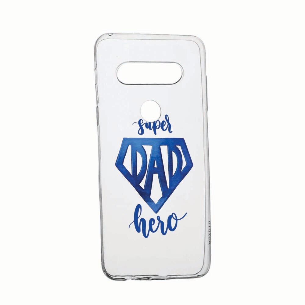 Husa pentru LG K61, rezistenta la uzura, anti-alunecare, Superhero Dad, 182