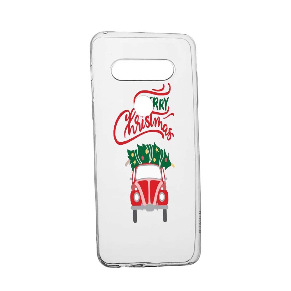 Husa Xmas, Craciun, pentru LG K61, rezistenta la uzura, anti-alunecare, 357