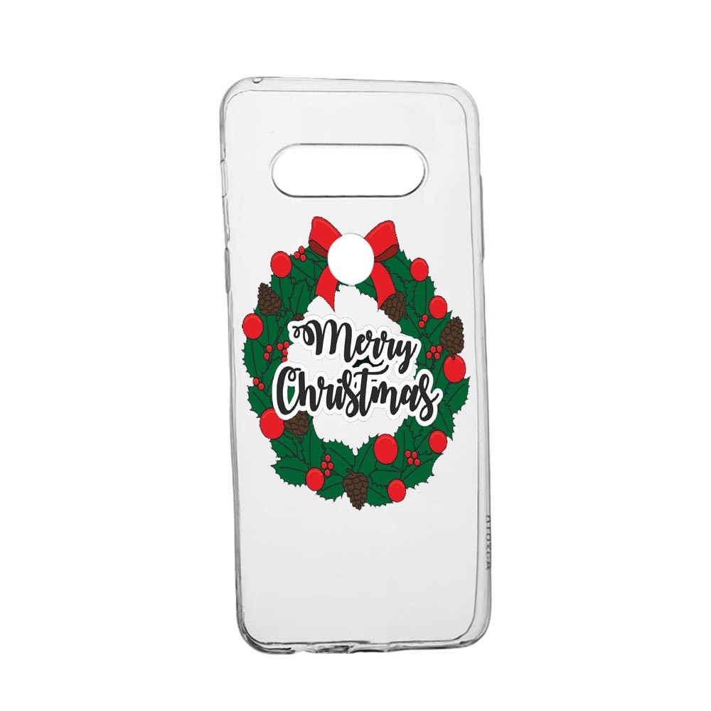 Husa Xmas, Craciun, pentru LG K61, rezistenta la uzura, anti-alunecare, 346