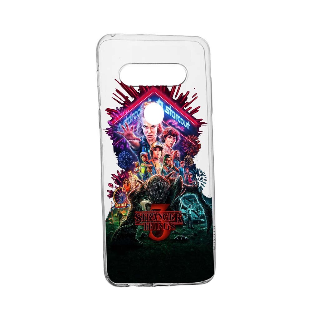 Husa Stranger Things, pentru LG K61, rezistenta la uzura, anti-alunecare, 372